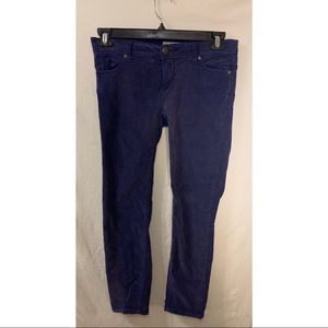 Free People corduroy skinny jeans